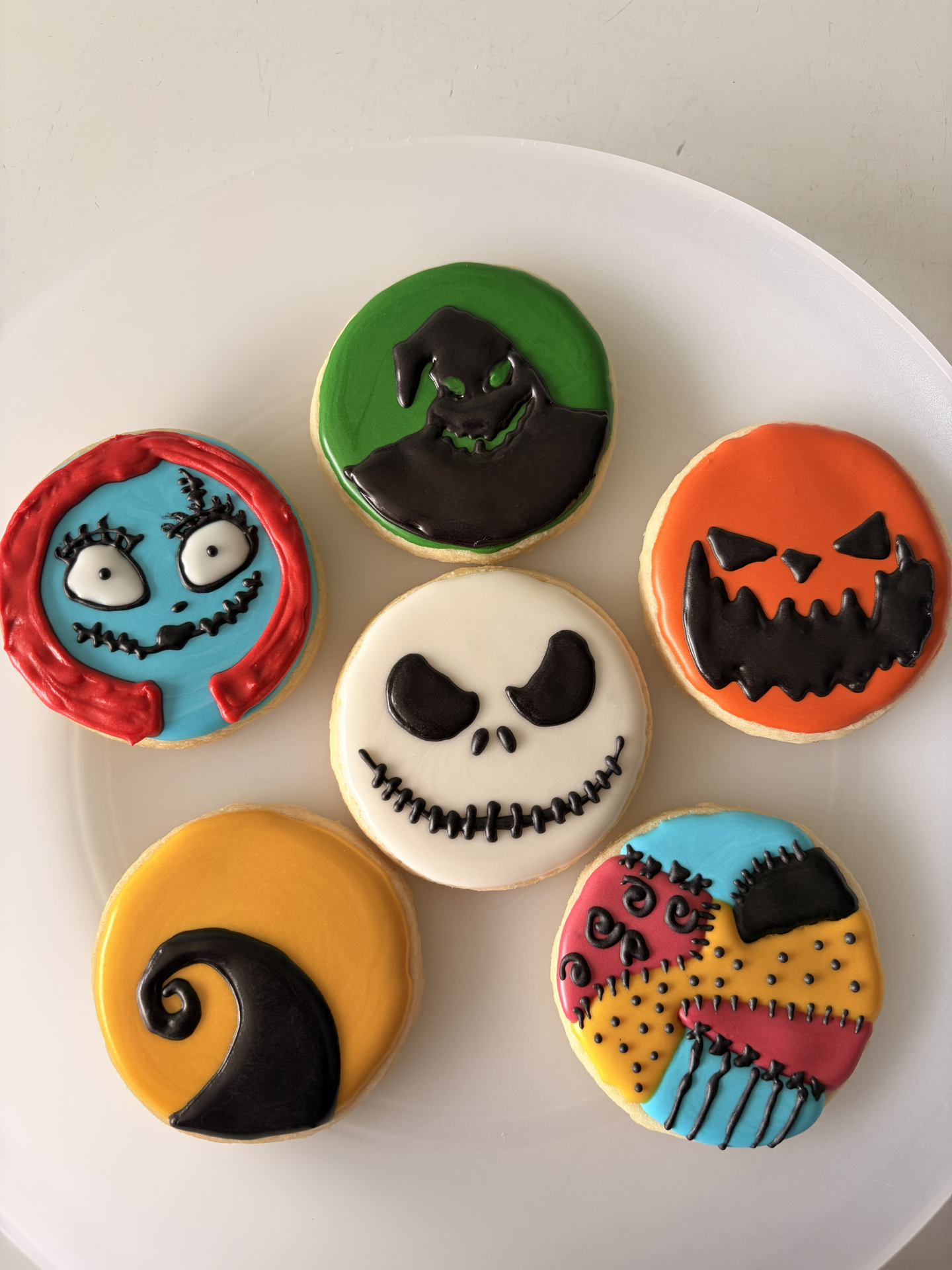 Nightmare Before Christmas Sugar Cookies